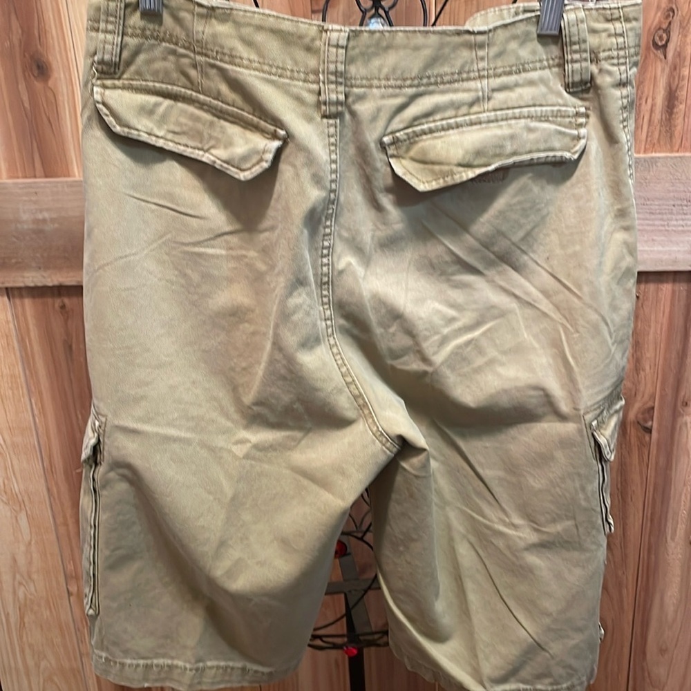 🩳🩳🩳3 for $12🩳🩳🩳Mens Khaki Cargo Shorts-31 - Picture 7 of 7